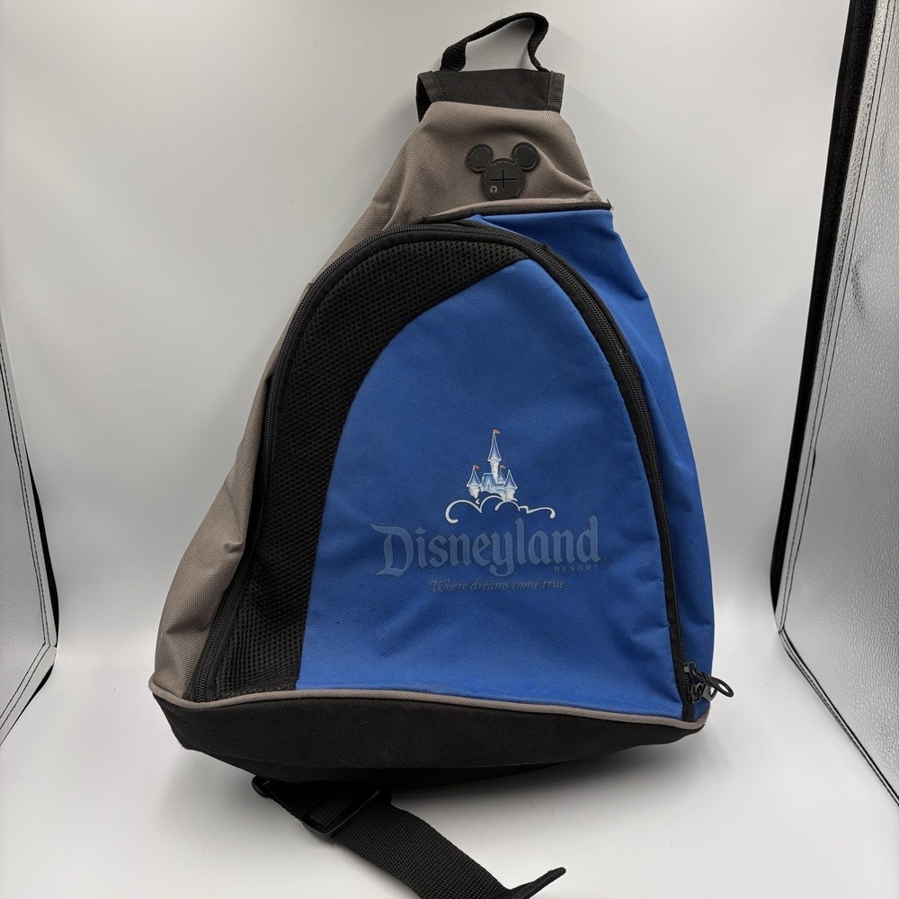 Disneyland Resort One Strap Backpack Vacation Disney Bag Crossbody Sling Bag